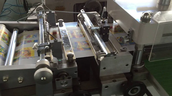 WQM320G Label die cutting machine from Order WTM2155