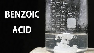 Making Benzoic Acid (from sodium benzoate)