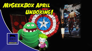 MyGeekBox April 2016 Unboxing