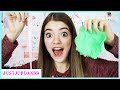 Testing NO GLUE NO BORAX Slime Recipes! / JustJordan33