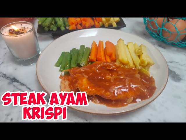 Resep Steak Ayam Krispi class=