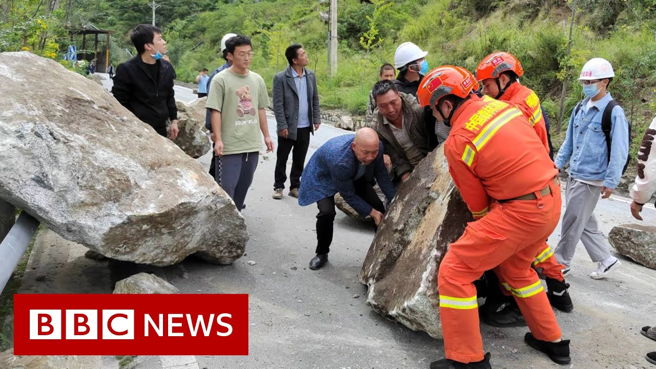 China earthquake: Hundreds stranded or missing after 6.8 magnitude quake – BBC News
