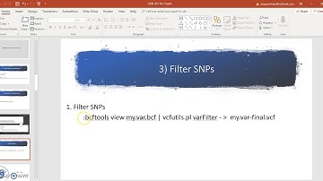 GAN 401   Variant calling   SAMTools