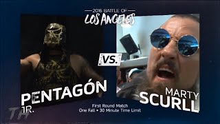 Pentagon Jr vs Marty Scurll Highlights HD PWG Battle of Los Angeles 2016 Night One