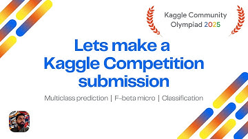 Kaggle Community Olympiad 2025 | Lets make a Kaggle Submission | Stress Prediction