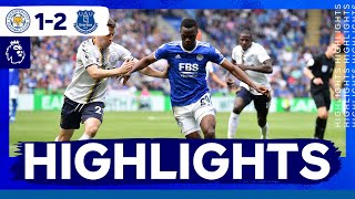 Daka On Target In Everton Defeat | Leicester City 1 Everton 2 | Premier League Highlights