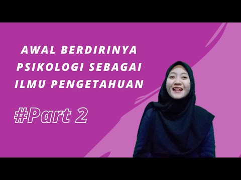 Video: Psikologi Modern Sebagai Ilmu