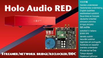 Holo Audio Red streamer and DDC