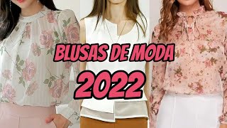 BONITAS BLUSAS DE MODA / BLUSAS MODERNAS Y BELLAS EN TENDENCIAS DE MODA MUJER 2022 - YouTube