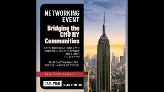 CMU T&E x CMU NYC Metro Group Summer Mixer Teaser (June 27th, 2024)