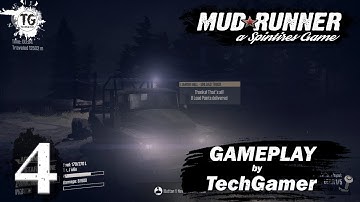 Spintires Mudrunner - Single Player Gameplay - The Bog - Final Episode