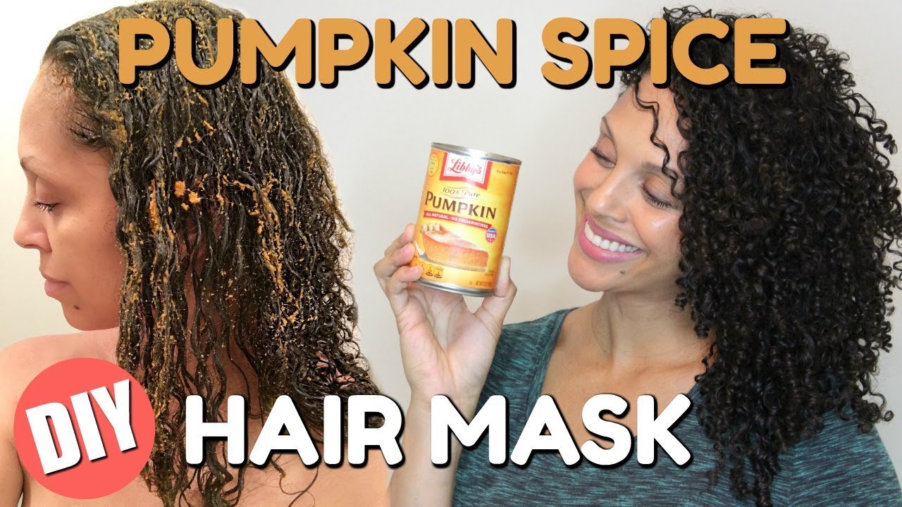 Diy Hair Mask For Dry Damaged Curly Pumpkin E Discocurlstv