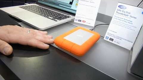 NAB 2013 Thunderbolt and LaCie interview