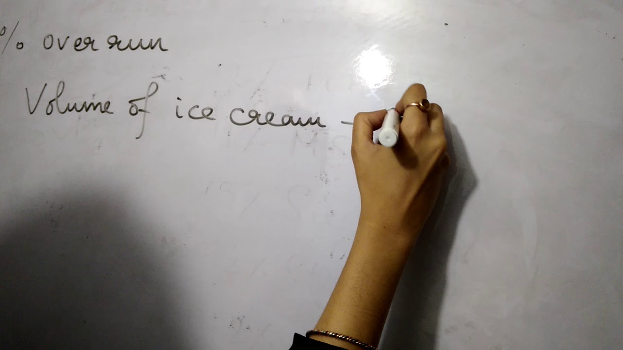 Gate- food technology- percentage overrun, concepts and numericals