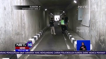 Jalan Motor Underpass Soetta Kembali di Buka Pasca Mengalami Kebocoran - NET 16