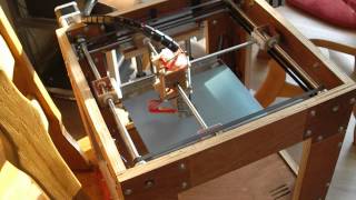 do it yourself 3d printer with all metal hotend and bowden tube by Eddy Kuis 1,173 views 9 years ago 48 seconds