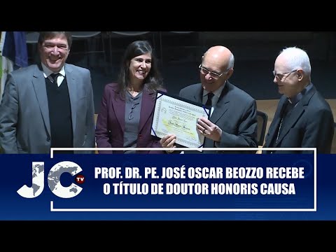 Prof. Dr. Pe. José Oscar Beozzo recebe o título de Doutor Honoris Causa – JCTV – 20/10/25