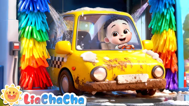 Car Wash Adventure | EP228 | Let's Wash the Cars🚜🛻🚓 | Nursery Rhymes & Kids Songs | LiaChaCha