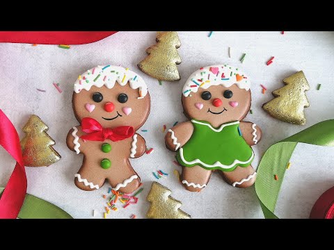 Пряничный человечек. Пряники на новый год.