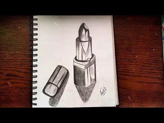 Realistic Lips Pencil Drawing - How to Sketch Realistic Lips using Pencils  : DrawingTutorials101.com