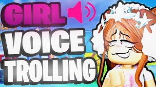 GIRL VOICE TROLLING in ROBLOX BLADE BALL ( hilarious🤣)