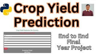 Predicting Crop Yields | Crop Yield Prediction | Enhancing Agriculture with Machine Learning Hindi