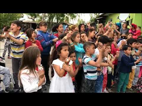 roman çocuklar dansla hijyen egitimi aldı