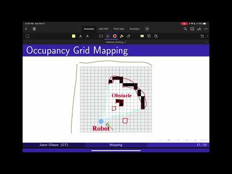 Introduction To Occupancy Grids | Robotics 5 - 2 | Software Training Fall 2021