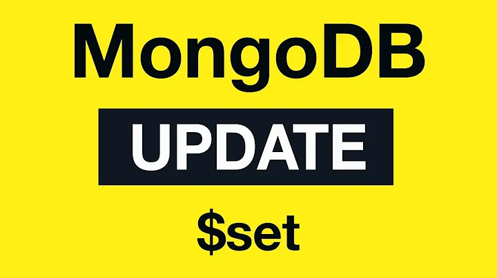 MongoDB Update Queries: 04 $set