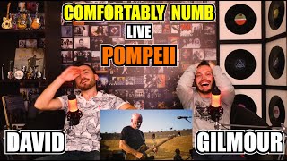 DAVID GILMOUR - COMFORTABLY NUMB (Live At POMPEII) | FIRST TIME REACTION