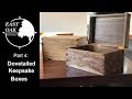 Dovetailed keepsake boxes part 4  woodworking