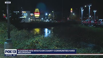 Flooding hits Whatcom County communities hard | FOX 13 Seattle
