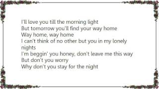 Gotthard - Stay for the Night Lyrics