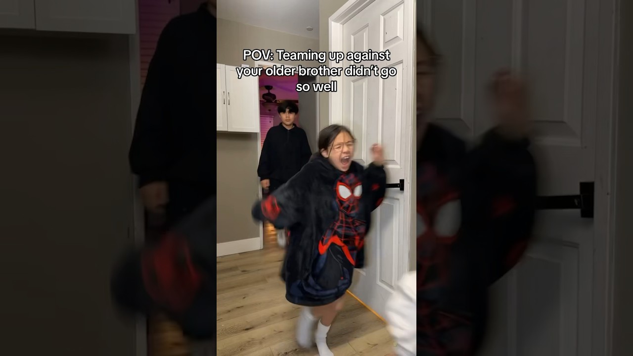 POV: You just hit your older brother  🏃🏻‍♀️💨