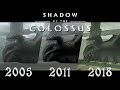 Shadow of the Colossus 2005-2018 (PS2 vs PS3 vs PS4) Comparison