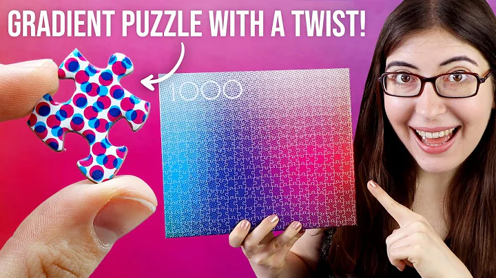 Doing a Halftone Gradient Jigsaw Puzzle