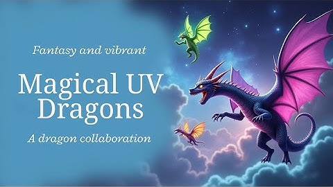 #59 “Magical Dragon Collab 🐉 | UV Resin Dragon Pins in Stunning Colors!”