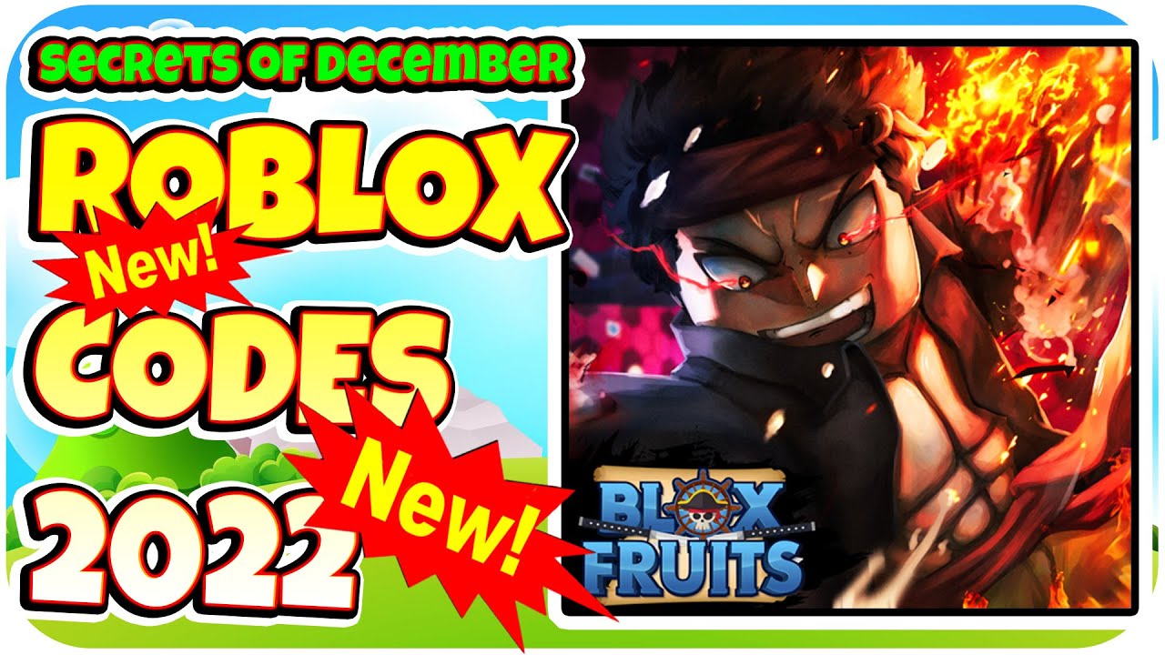NEW CODES Blox Fruits By Gamer Robot Inc, Roblox GAME, ALL SECRET CODES