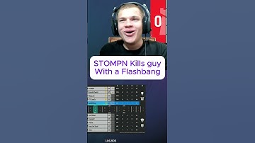 STOMPN Kills Guy with a Flashbang in Jynxzi R6 Tourney  #r6champ #funnyimages #gaming #funnymemes