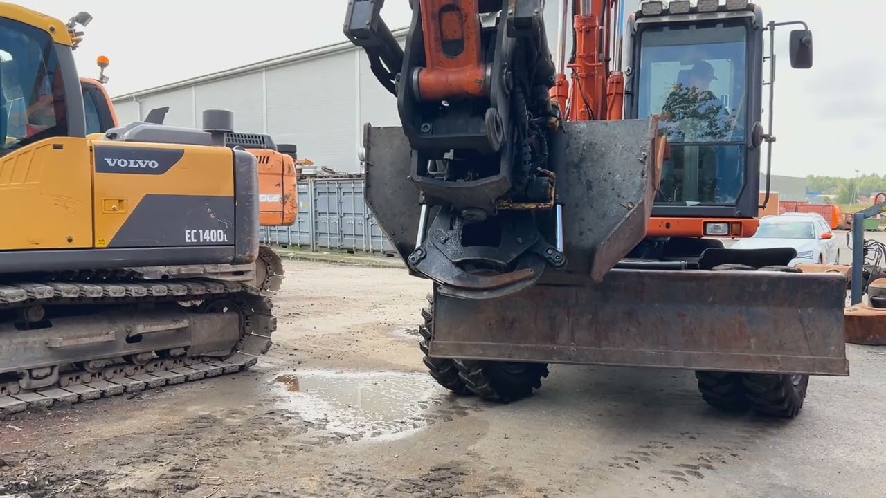 Hjulgrävare Doosan DX 160W-3