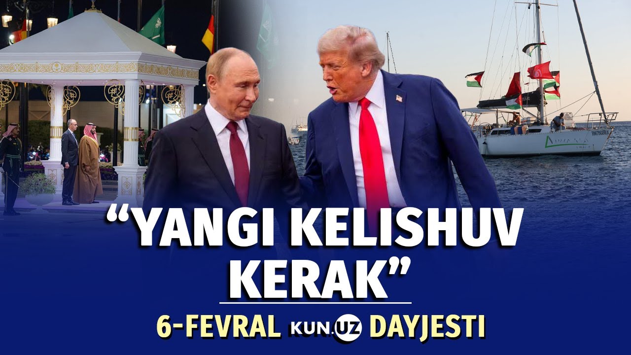 Gʻazo uchun yana yordam floti va hamkorlar qidirayotgan Mers – kun dayjesti