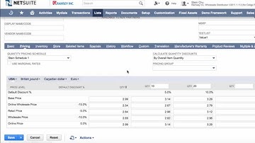 Smart Client - Update Price Matrix