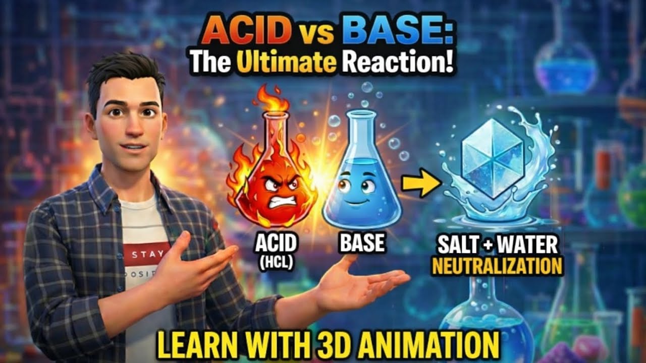 Be curious and Let's understand how Neutralization happens with 3D ...