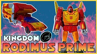 Transfomers Kingdom Commander Class RODIMUS PRIME Review - Rogue Winters