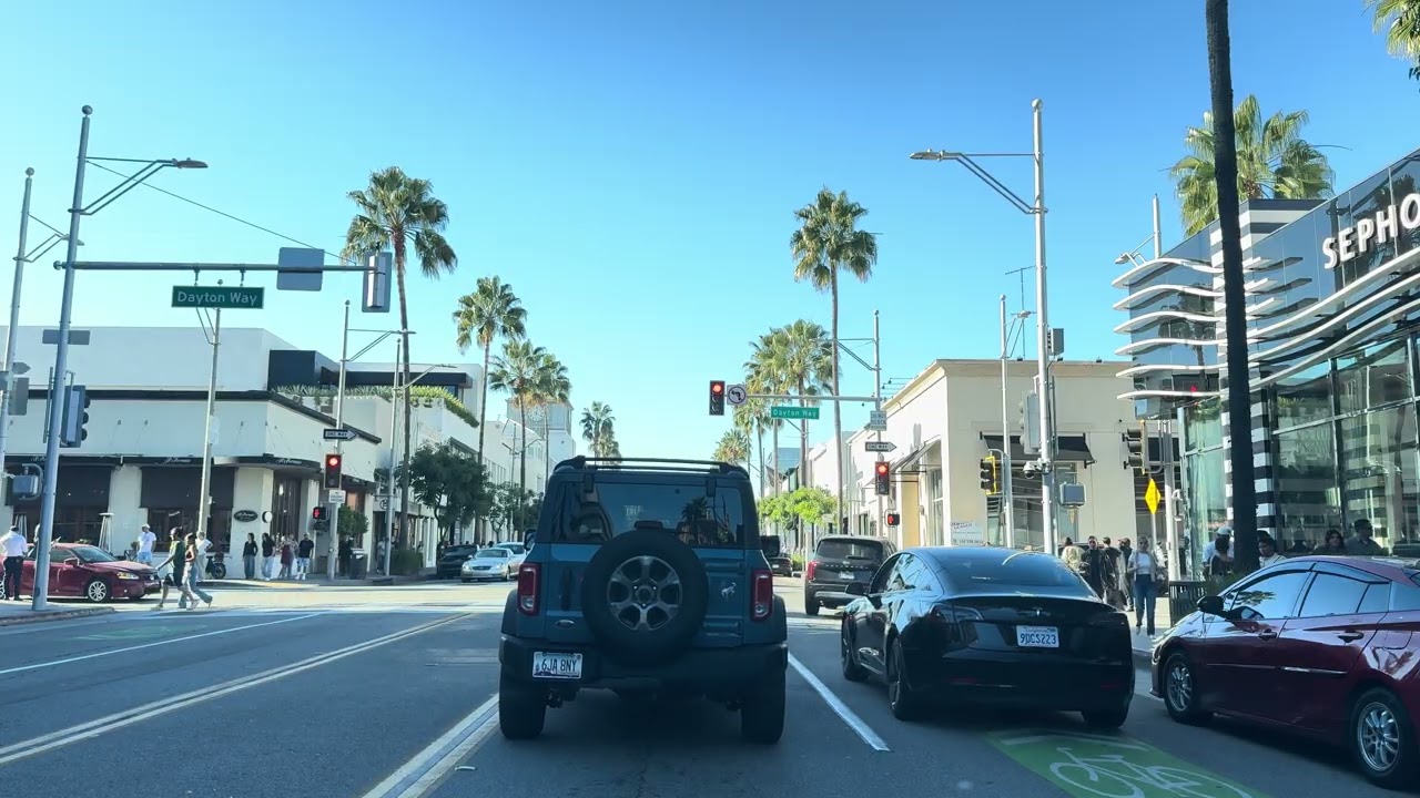 Driving Around Beverly Hills October 11 2025