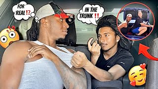 LETS GO IN THE TRUNK  PRANK ON BOYFRIEND *MUST WATCH*