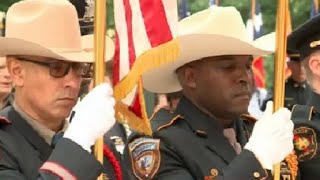 Officials honor Texas police officers who have died in line of duty