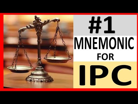 #1 Mnemonic for IMP Indian Penal Code(IPCs) for PG Aspirants #1 Mnemonic for IMP Indian Penal Code(IPCs) for PG Aspirants