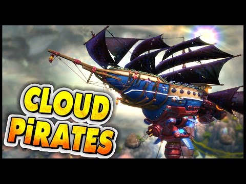 Cloud Pirates ? New Airship Combat Game! Dreadnought Meets Armored Warfare? [Cloud Pirates Gameplay]