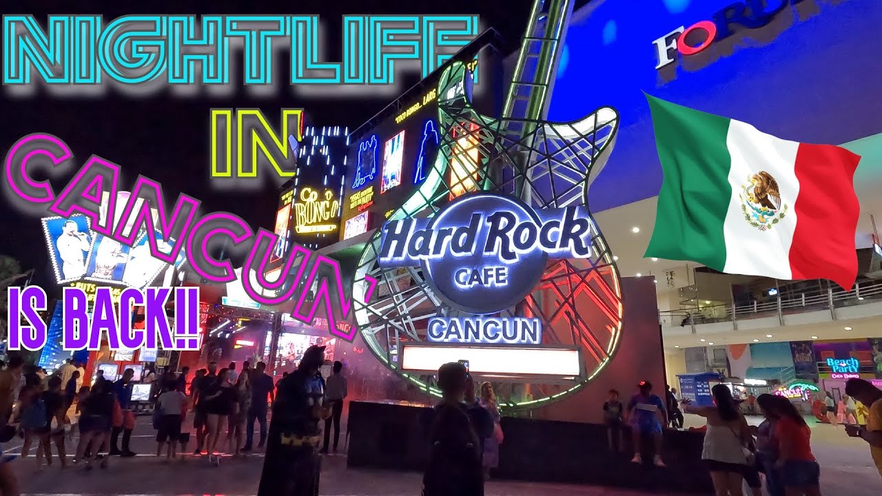 Nightlife in Cancun is BACK!! | Things to do in Cancun | Subtítulos / Legandos
